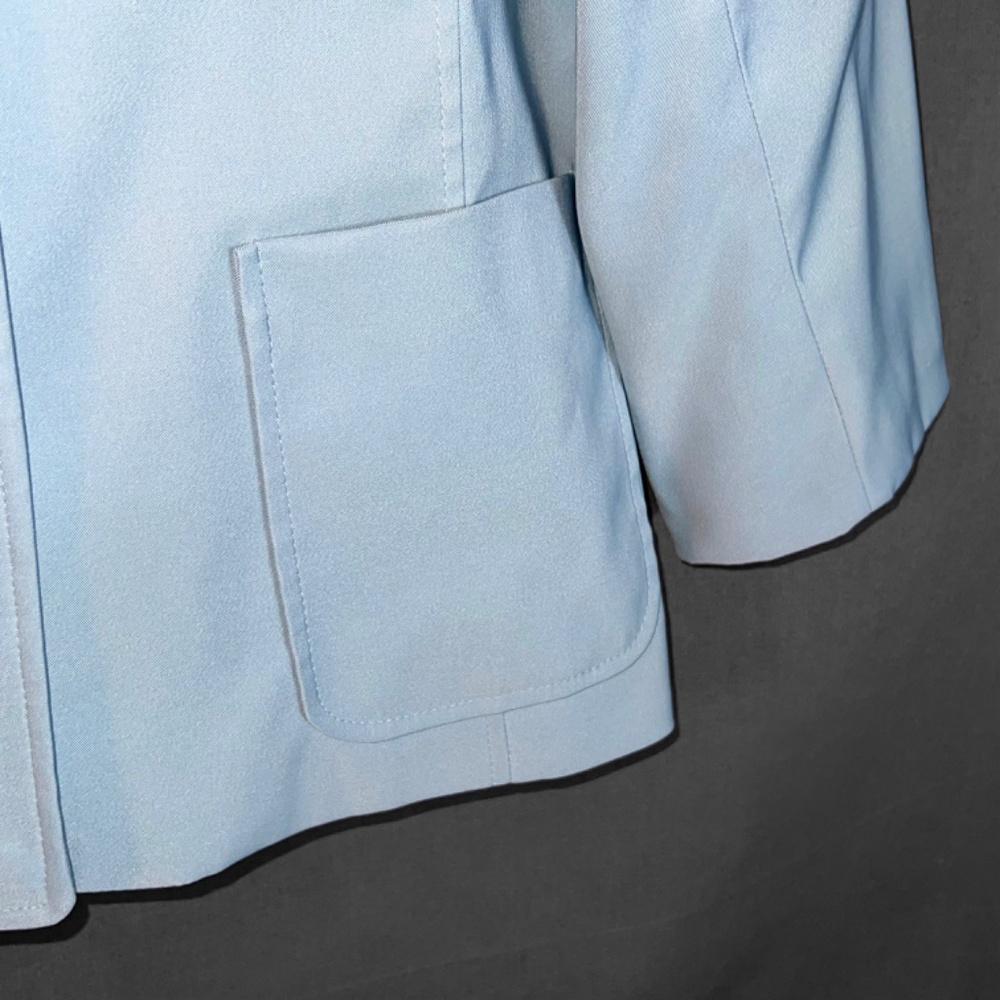 Liz Claiborne Pale Blue Jacket - Picture 3 of 8